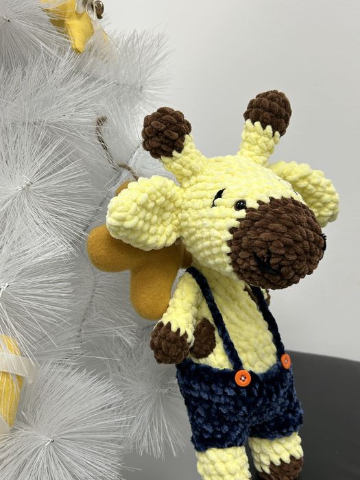 Плюшена ръчно изработена играчка