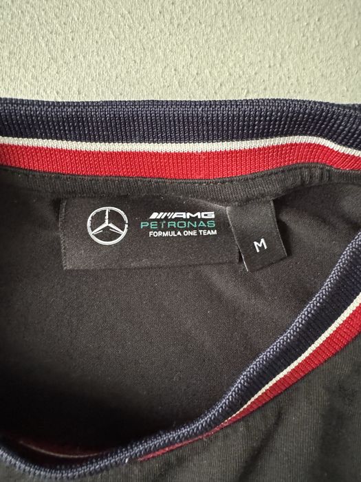 Тениска - Mercedes AMG Petronas F1 - черна