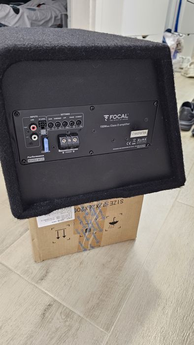 Subwoofer activ auto Focal Performance Bomba BP20 – 150W RMS