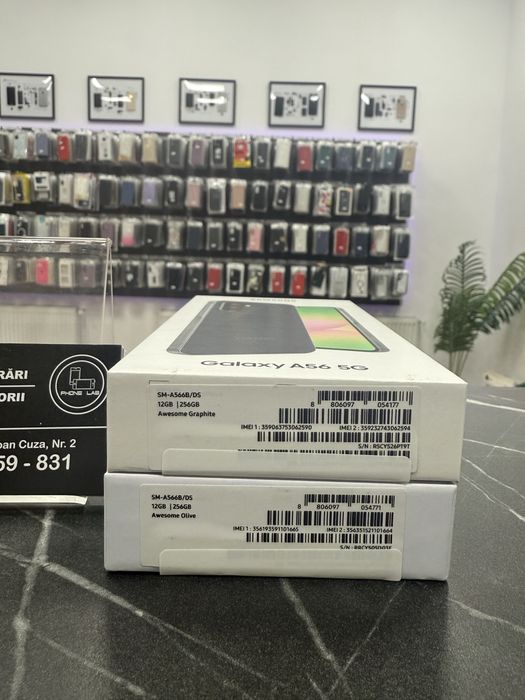 Samsung Galaxy A56 - 12Gb - 256Gb - NOU - Sigilat! - 2 Ani Garantie!