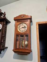 Ceas vechi cu pendul de perete Gustav Becker