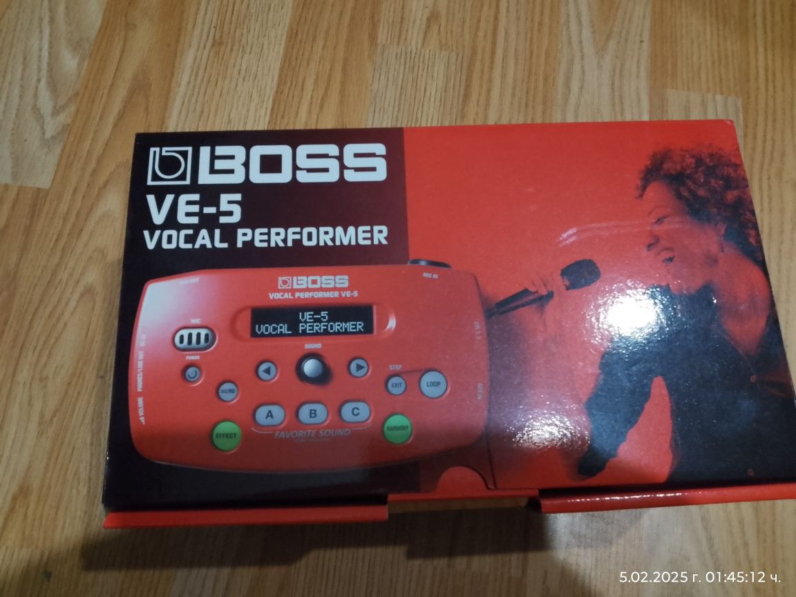 Вокалист Boss ve 5