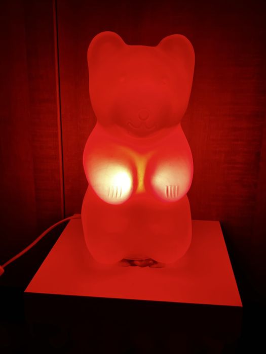 Lampa Haribo Teddy Bear rosu
