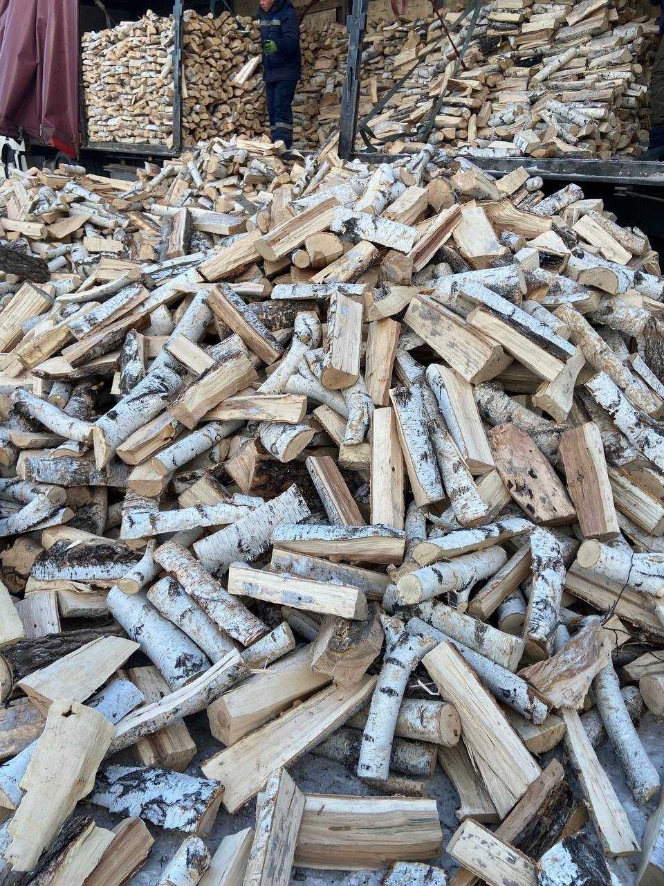 Продам дрова березы кубами и мешками