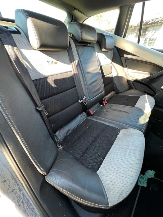 Interior Scaune Banchete Skoda Octavia 2 VRS RS Piele / Alcantara