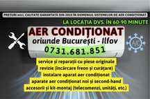 Service AER CONDITIONAT Non-Stop in Bucuresti si Ilfov