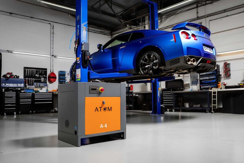 Винтовой компрессор ATOM A-4 | 4 кВт | 8 бар