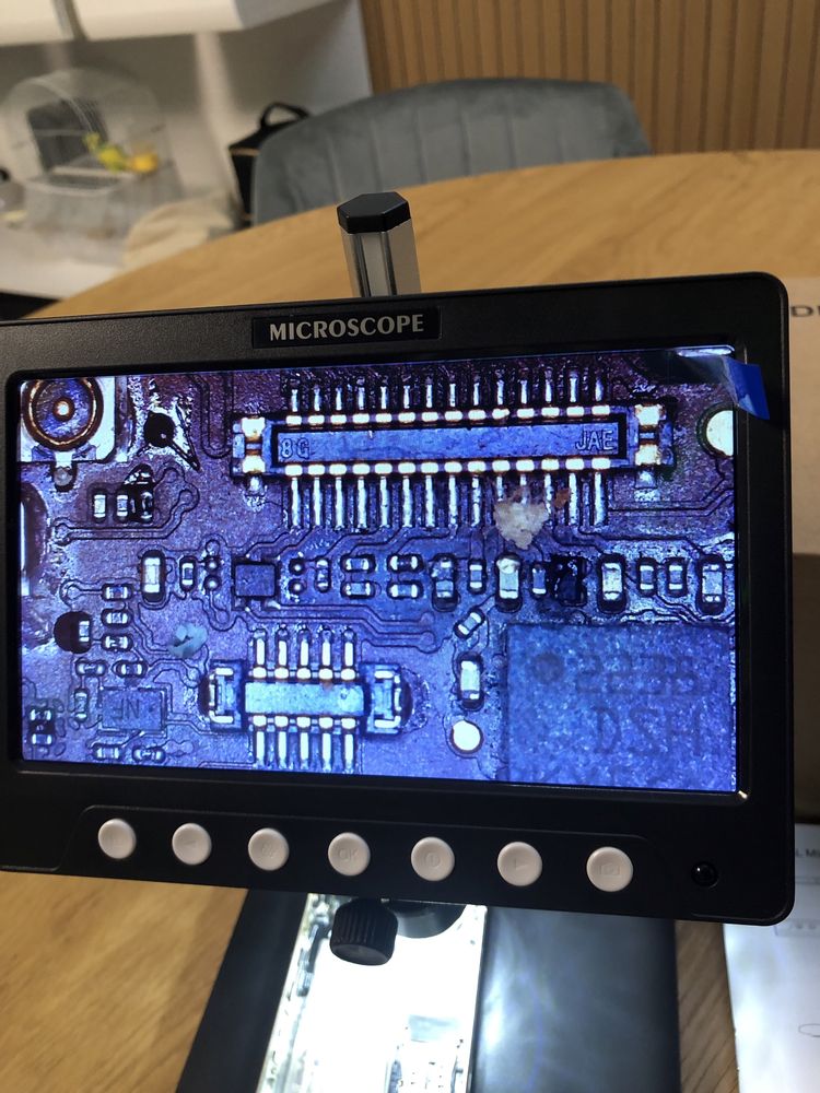 Microscop digital 7 inch ,5MP,compatibil PC.NOU!