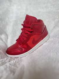 Jordan 1 mid pomegranate