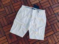 ПРОМО Trussardi М и L,мъжки бели памучни къси панталони,шорти