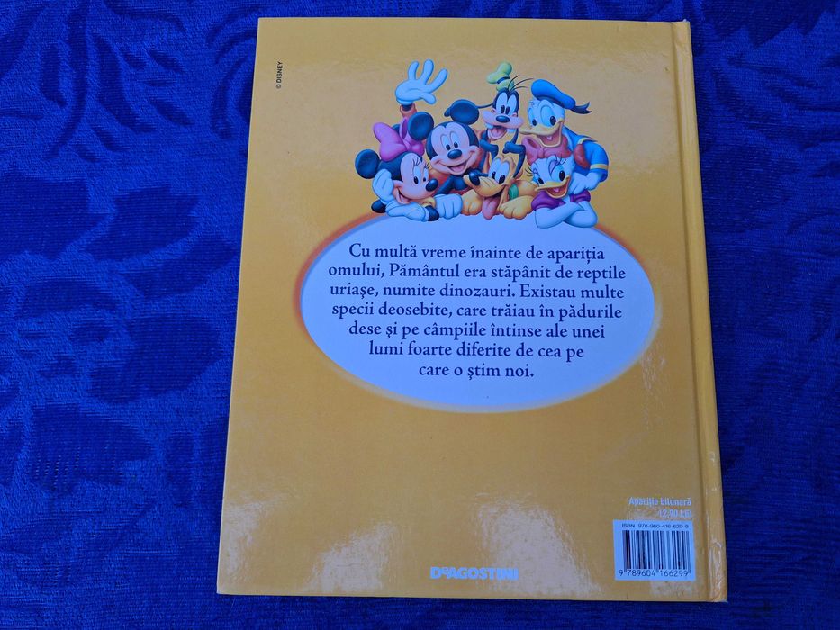 DeAgostini Enciclopedia | Disney Mickey Mouse carte copii | Dinozaurii