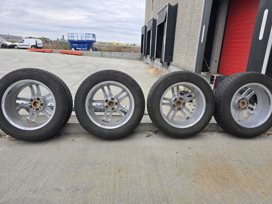 Set Jante DEZENT TZ 7 17 5x112 + cauciucuri iarna