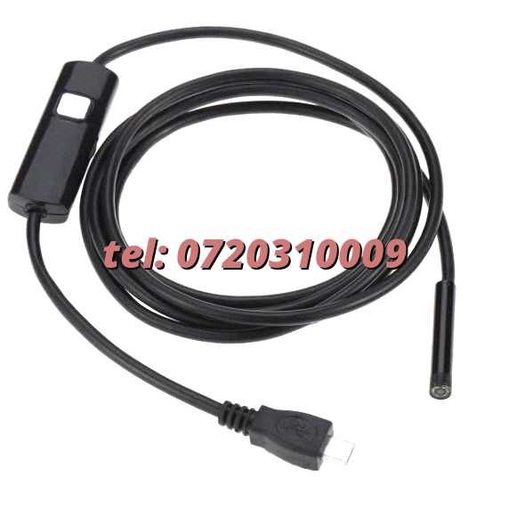Camera Endoscopica Rigida De Inspectie Android  Pc Micro Usb 2 M