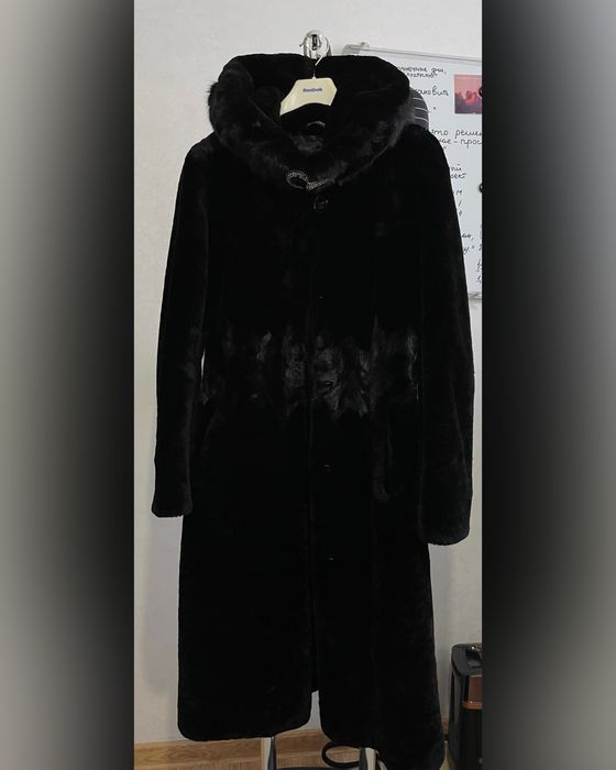 Шуба мутон норка