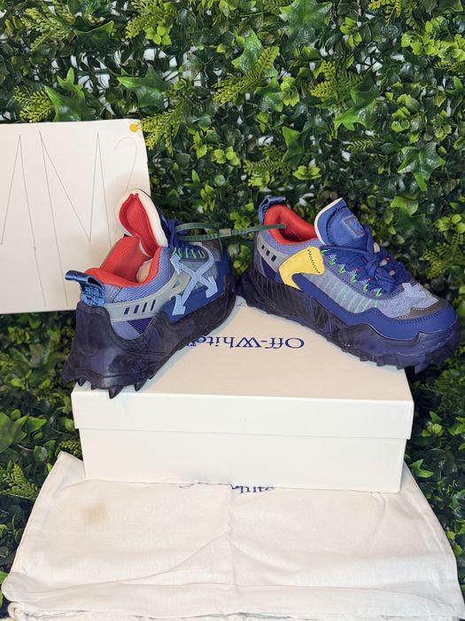 Adidasi/Sneakers off white odsy 1000 blue light