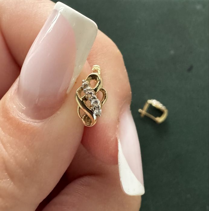 Cercei fetita aur 14 k