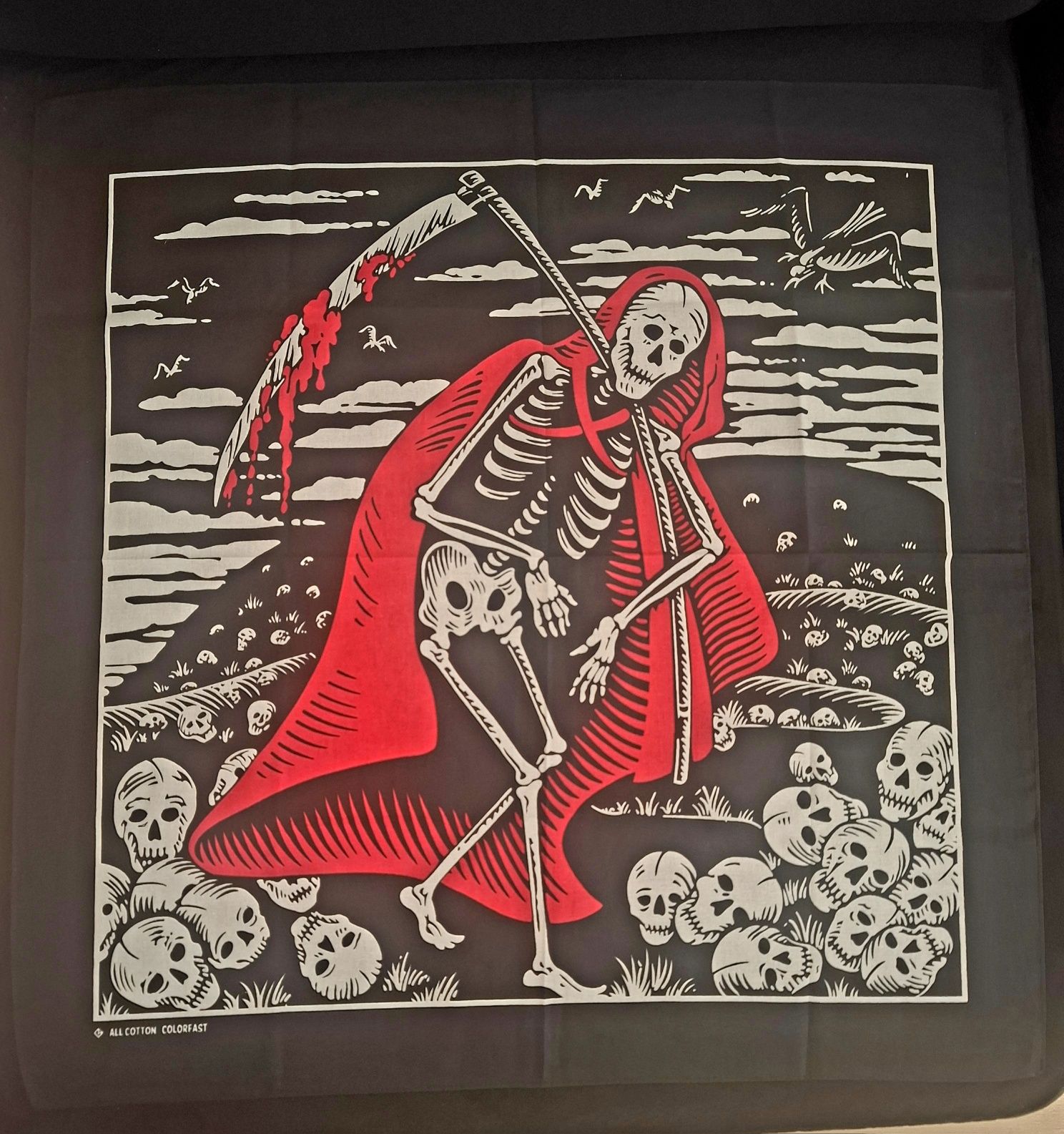 Batic / Bandana din bumbac cu imprimeu
