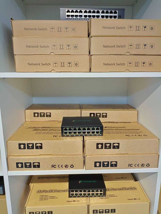 Свич POE SWITCH 5-8-16-24  MB-GB