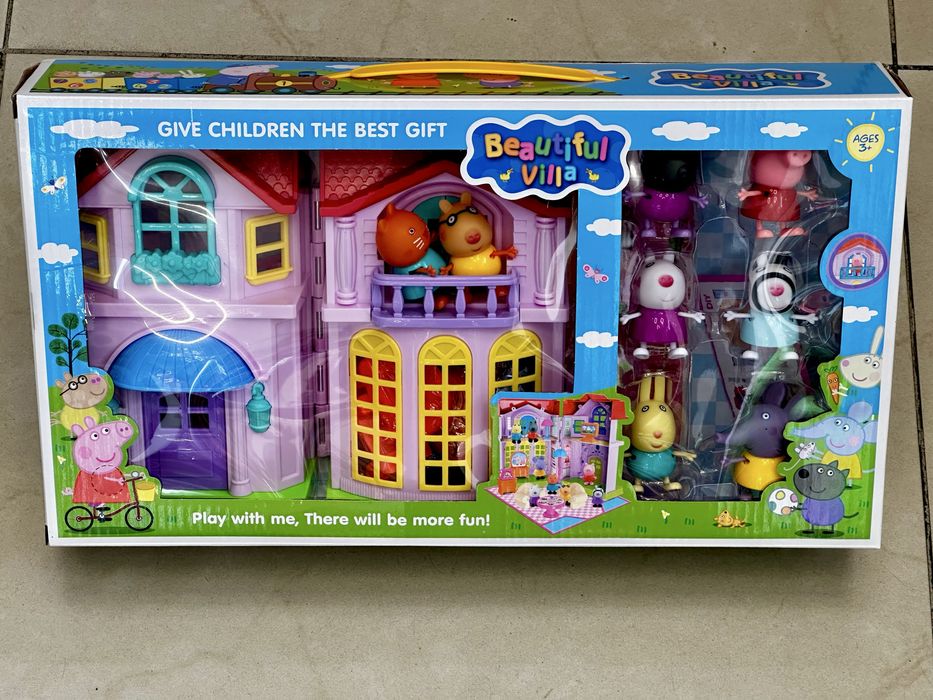 Пепа пиг къща и герои/Фигури Пепа пиг/pepa pig house