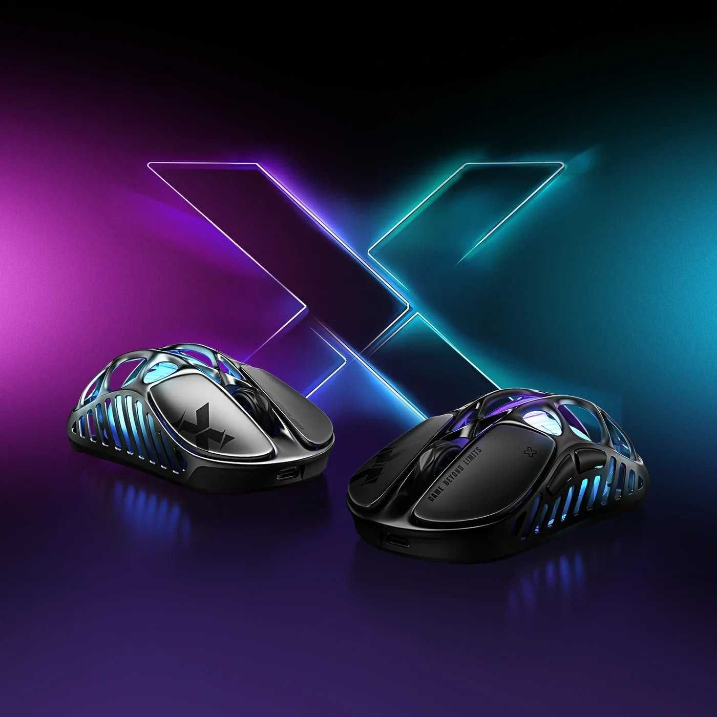gaming mouse  GravaStar X Gray black