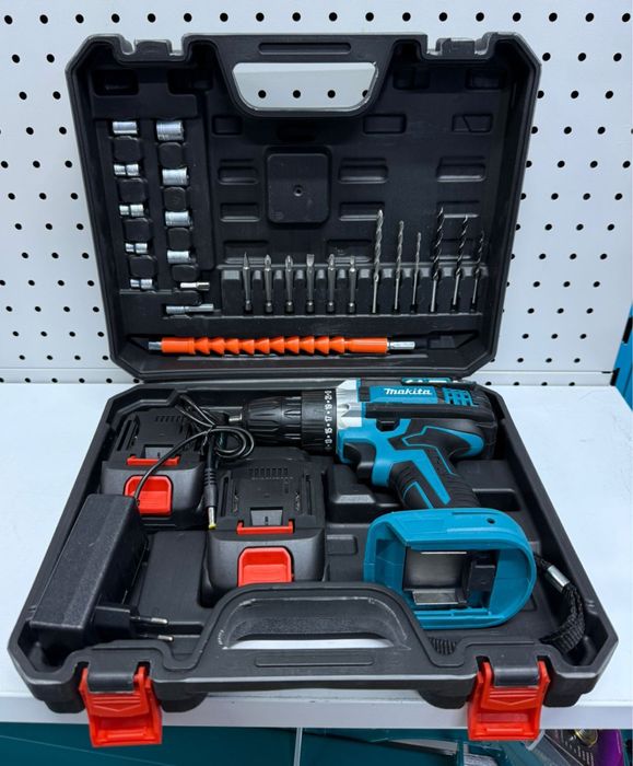 Новый ДРЕЛЬ-ШУРУПОВЕРТ в отличного качества сатылады