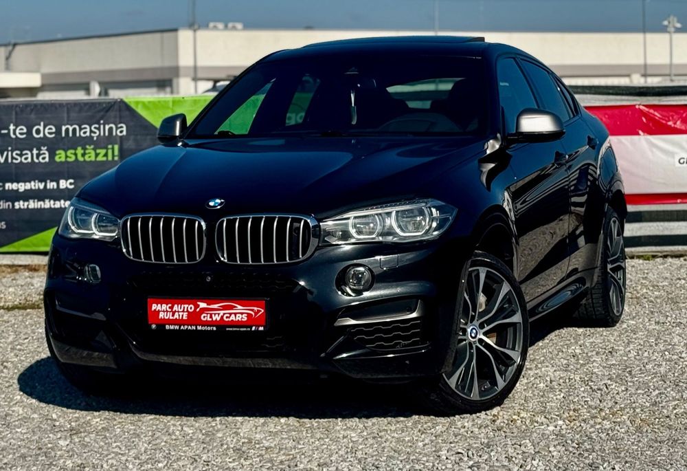 BMW X6 M GARANTIE 1 an!Tva deductibil an 2018/10 m50d inm RO posib Leasing/Rate