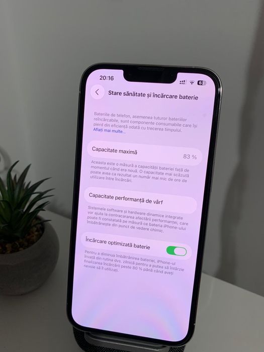 Iphone 13 Pro, 128 Gb, baterie 83%