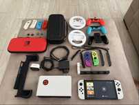 Nintendo switch oled + accessories
