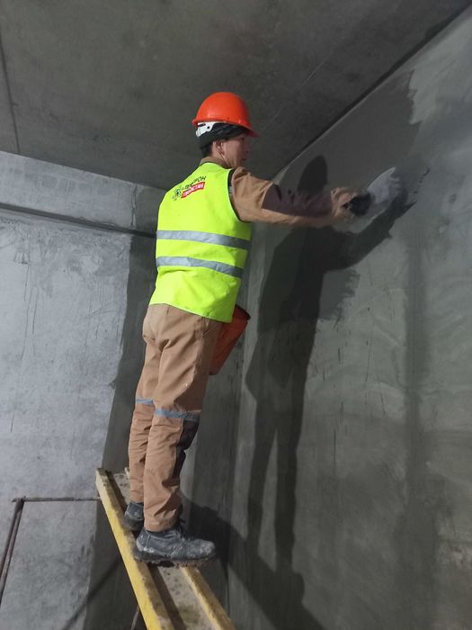 Гидроизоляция бассейнов питьевых резервуаров фонтанов градирен прудов