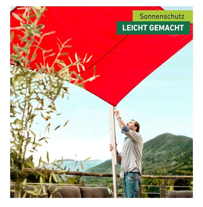 Stâlp de susținere pentru copertine solare, Windhager. (NOU)