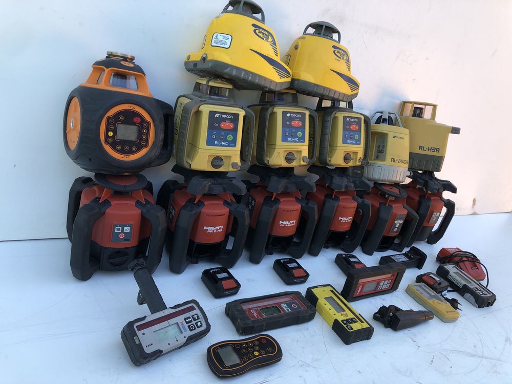 Nivela Laser Rotativa Hilti , Topcon , Spectra ..