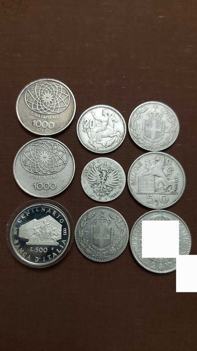 Monede vechii de argint , 130 lei  bucata