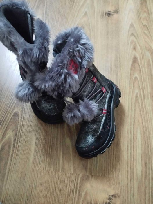 Cizme iarna  piele, impermeabile, imblanite