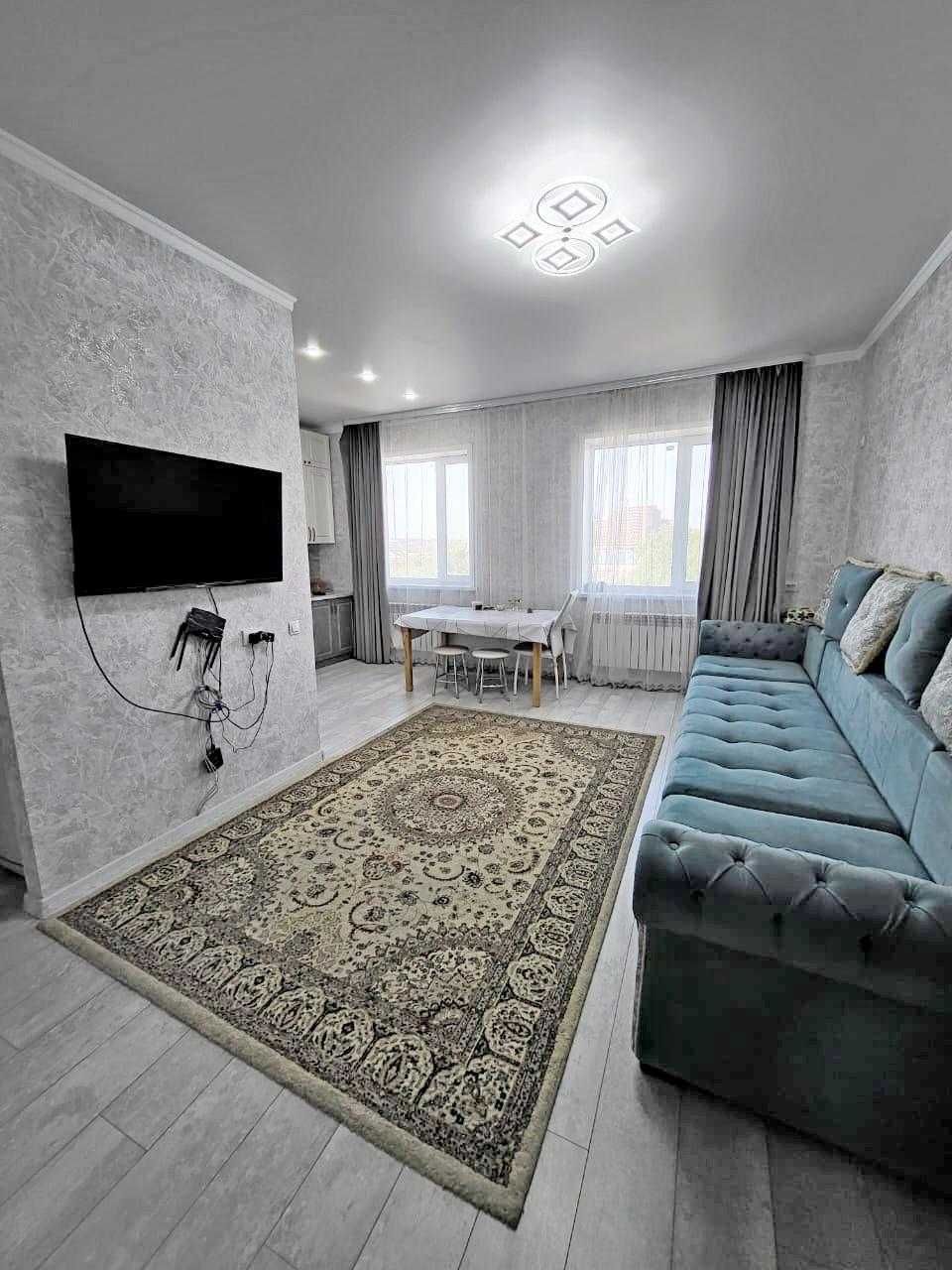 2-комнатной квартиры, 51 м², ул. Дюсембекова, дом 44/2