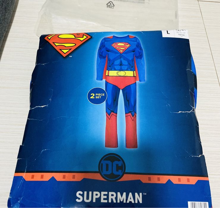 Costum SUPERMAN M/L cu pelerina