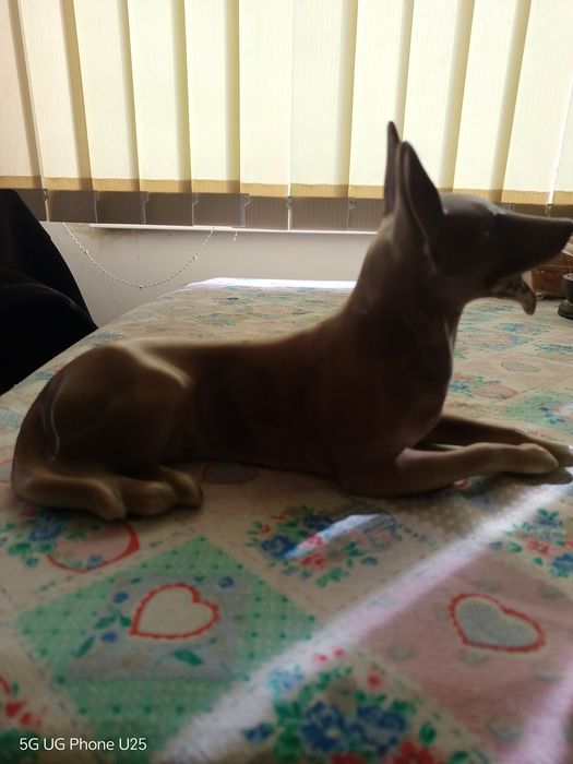 Керамично куче за декорация