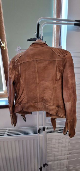 Geaca piele vintage Zara, marimea M
