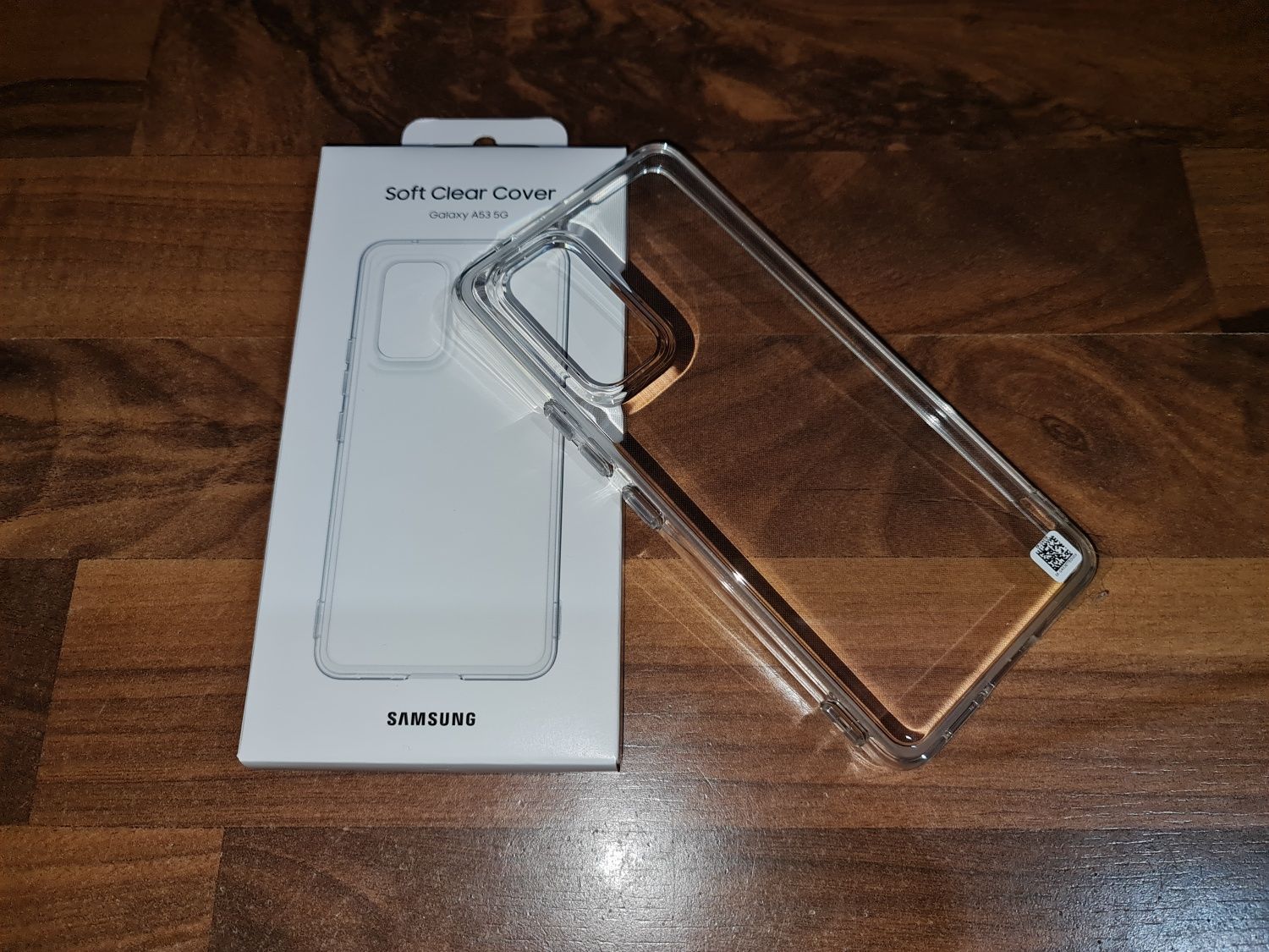 Husa silicon originala Samsung Soft Clear Cover Galaxy A53 5G A536