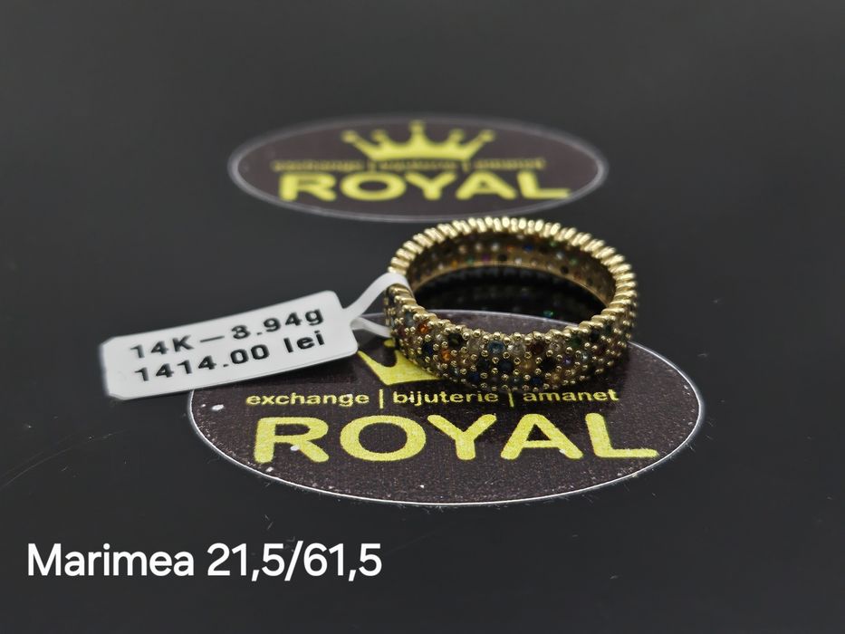 Bijuteria Royal: Inel aur 14k/3.94 gr