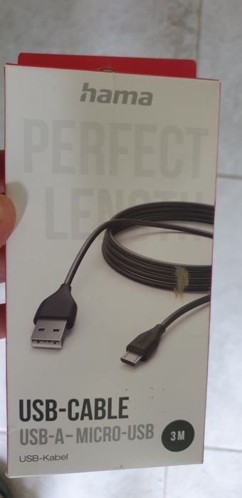 Cablu Hama ( USB-A-Micro-USB ) 3 m