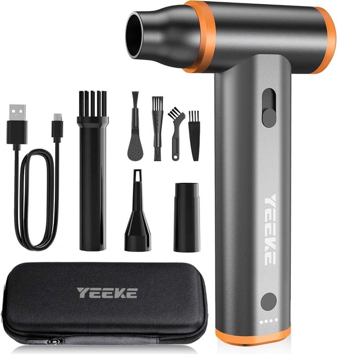 Електрически въздушен компресор 180000 об/мин 8000mAh алуминиев