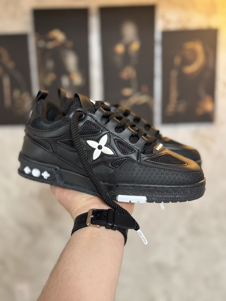 Adidasi Barbati Louis Vuittton 1854 Full Black!