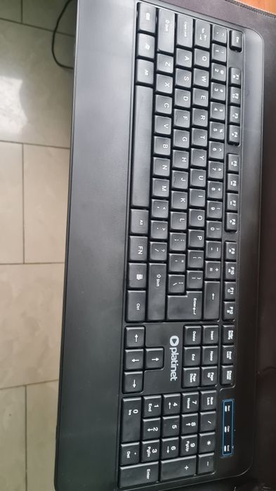 Клавиатура мембрана platinet много тиха.