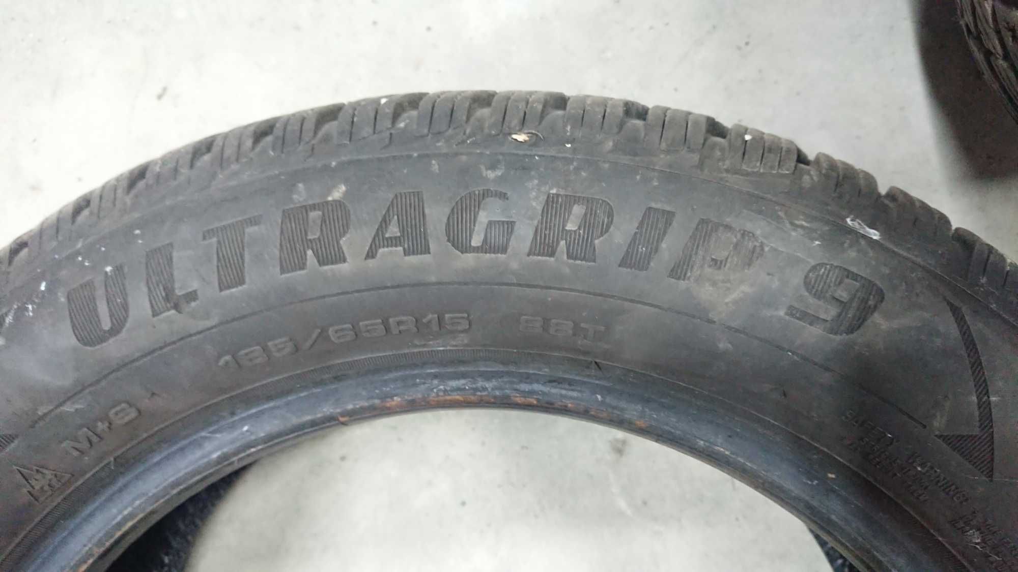 ЗИМНИ гуми 2 бр. GOODYEAR ULTRAGRIP 9 185-65-R15 88T DOT2218