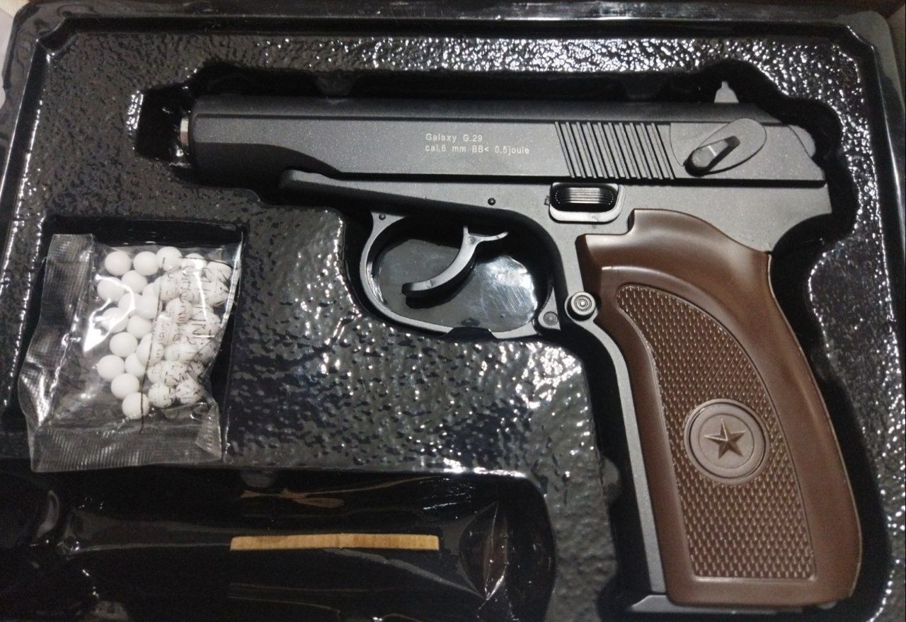 Temir pistolet Железный пистолет Макаров металлический