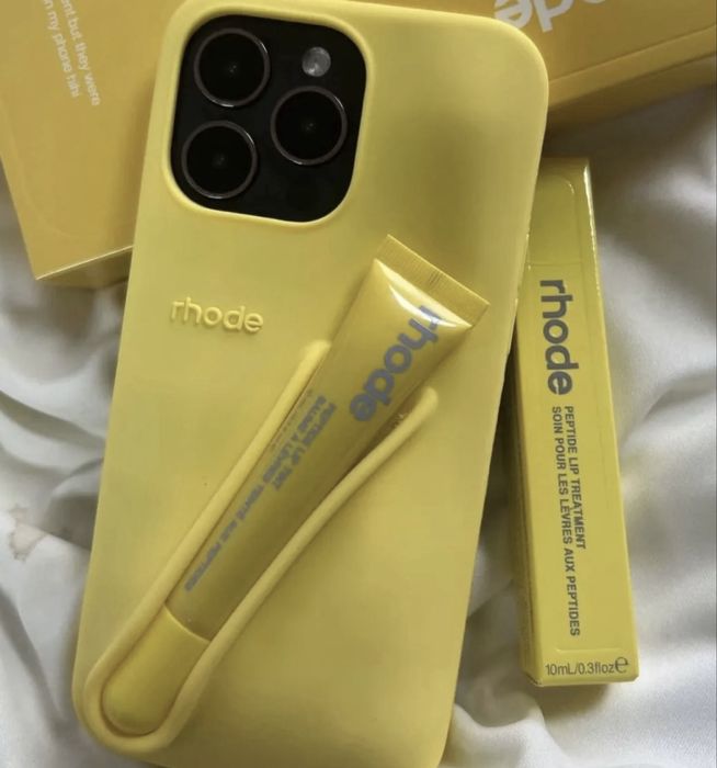 Rhode peptide lip tint гланц и кейс за телефон