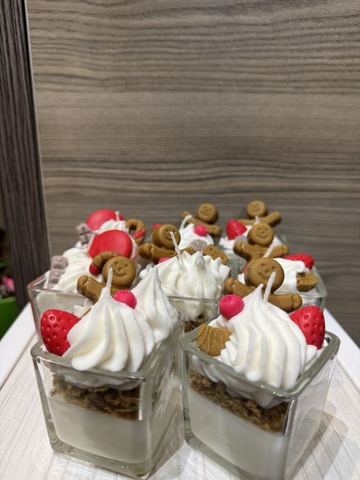 Ръчно изработени соеви свещички