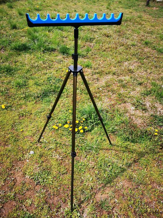 Голям трипод(стойка) за фидер риболов,аларма и др. До 130см височина !