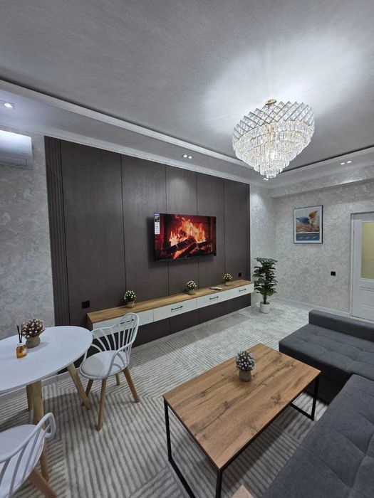 ;Chilonzor‼️3xona 75m2 kvartira yevro tamirlangan mebel va texnika