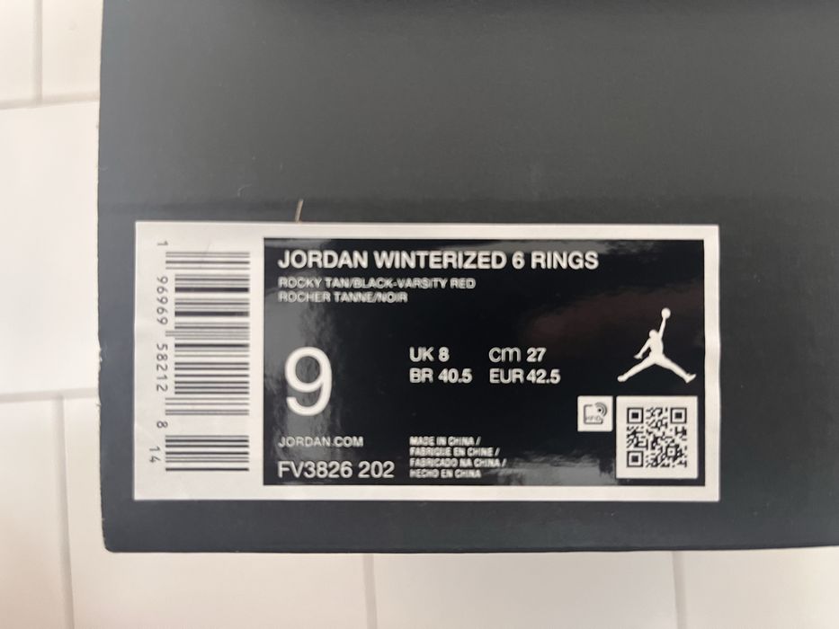 Nike Jordan Winterized 6 Rings 42,5